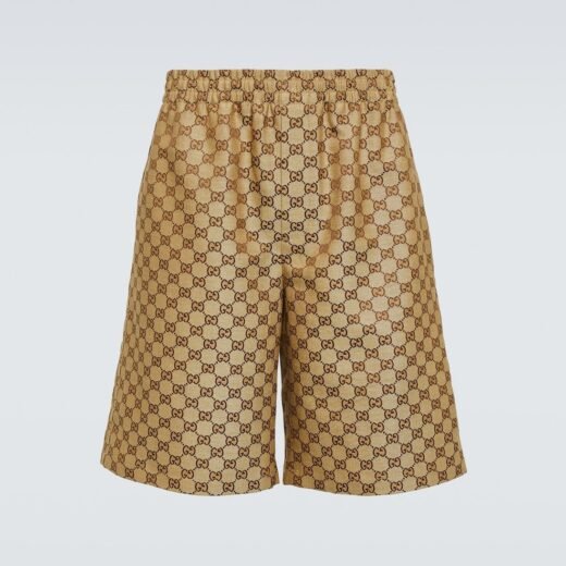 Gucci Short en toile GG Supreme
