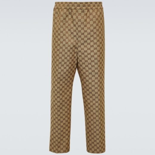 Gucci Pantalon de survêtement en toile GG