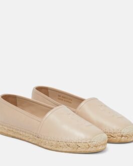 Espadrilles Monogram en cuir
