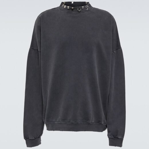 Balenciaga Sweat-shirt en coton à ornements