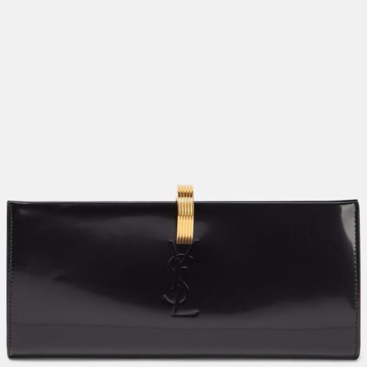 Saint Laurent Pochette Daria Minaudière en cuir