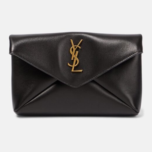 Saint Laurent Pochette Cassandre Small en cuir