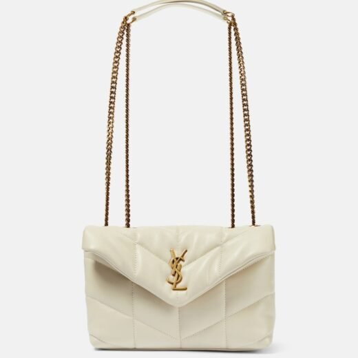 Saint Laurent Sac Puffer Toy en cuir
