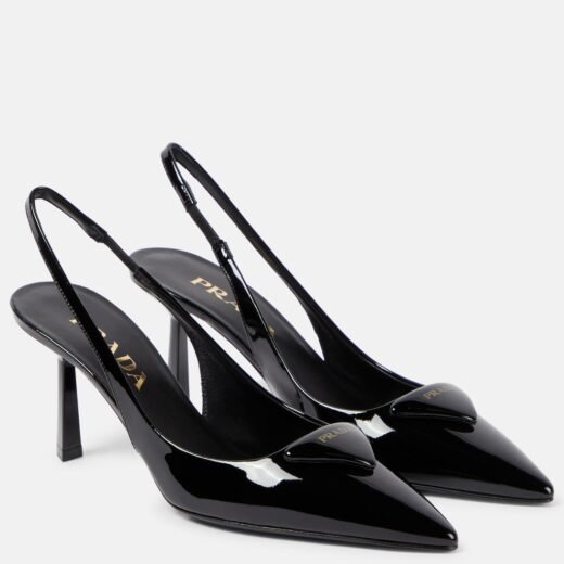 Gucci Escarpins en cuir verni à logo