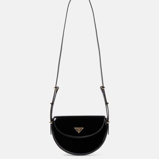 Prada Sac Arqué en cuir