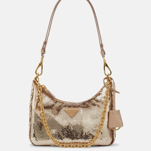 Prada Sac Re-Nylon à sequins