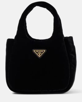 Sac Mini en velours matelassé