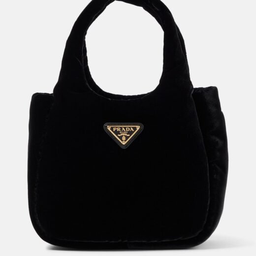 Prada Sac Mini en velours matelassé