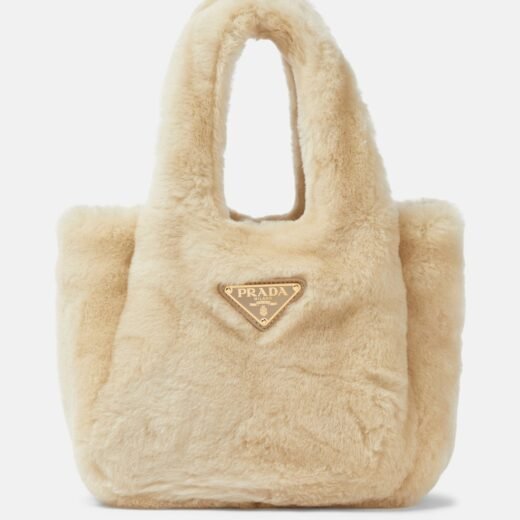 Prada Sac Mini en shearling