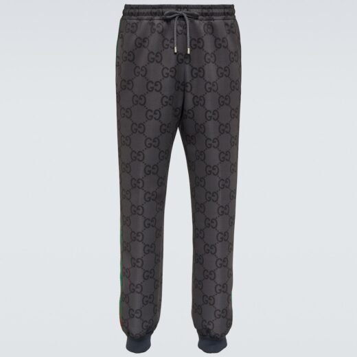 Gucci Pantalon de survêtement Web Stripe