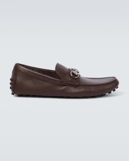 Mocassins Horsebit en cuir
