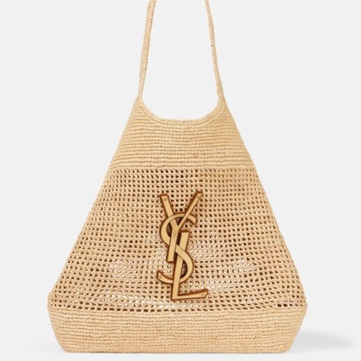 Saint Laurent Cabas Icare Maxi en raphia