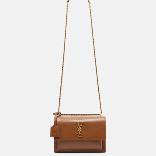Saint Laurent Sac Sunset Medium en cuir