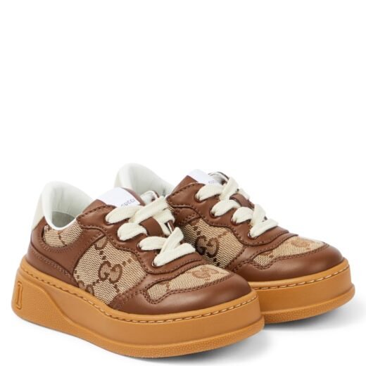 Gucci Baskets Chunky B en cuir
