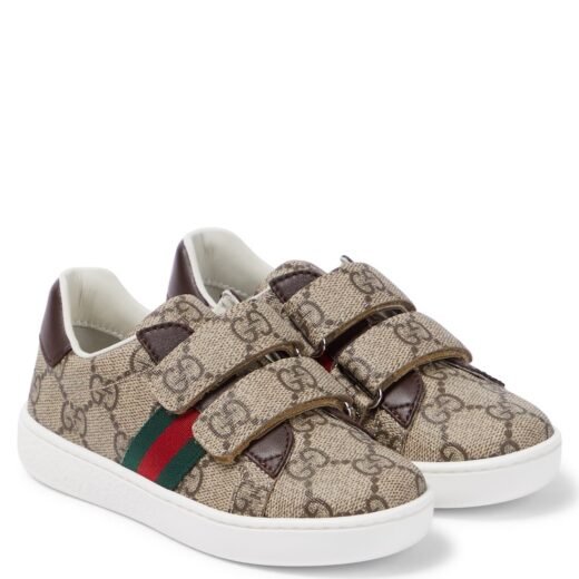 Gucci Baskets Ace en toile GG