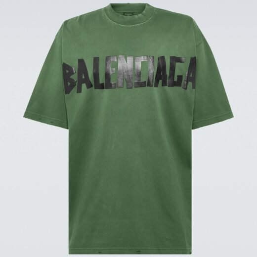 Balenciaga T-shirt Tape en coton