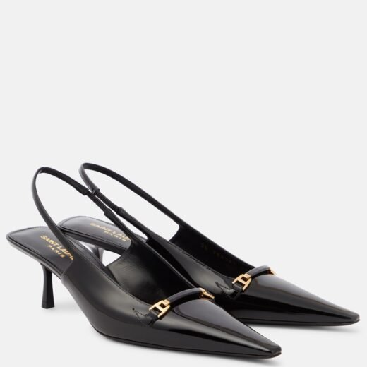 Saint Laurent Escarpins Carine 55 en cuir verni