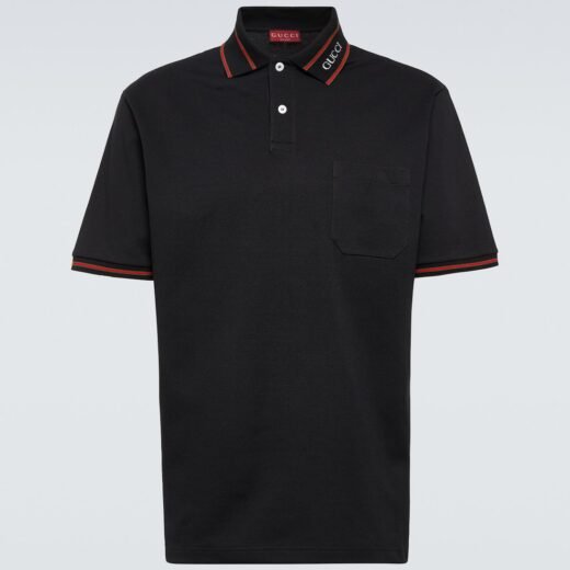 Gucci Polo en coton mélangé