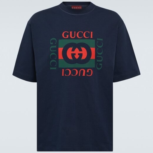Gucci T-shirt en coton à logo