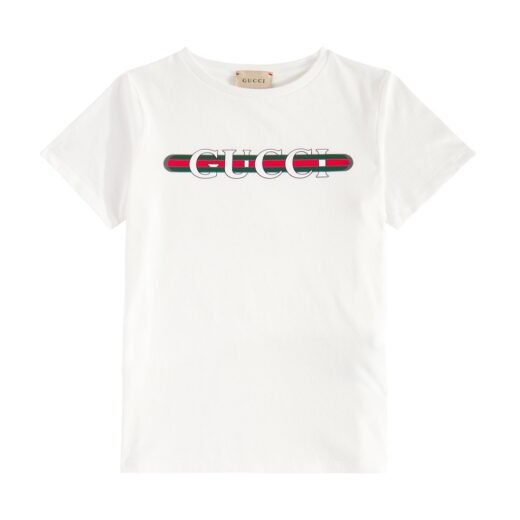 Gucci T-shirt en coton à logo