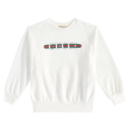 Gucci Sweat-shirt imprimé en coton