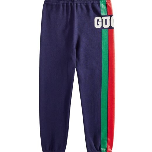 Gucci Pantalon de survêtement Web en coton