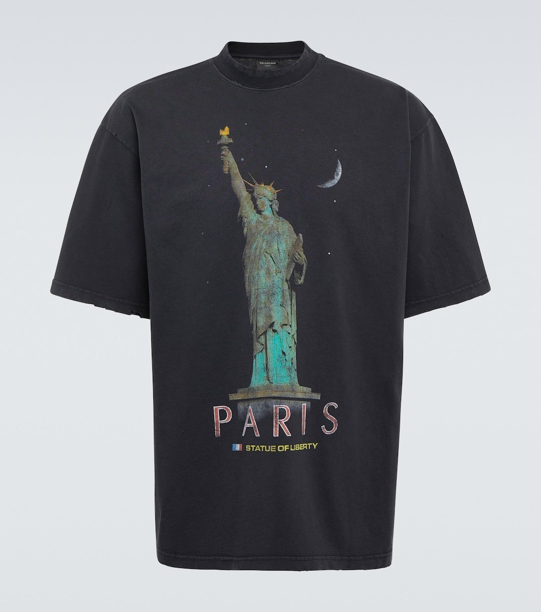 Balenciaga T-shirt Paris Liberty en coton