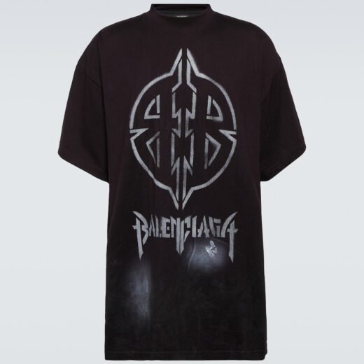 Balenciaga T-shirt Metal BB en coton