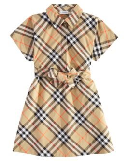 Robe Burberry Check en coton