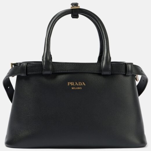 Prada Sac Buckle Small en cuir