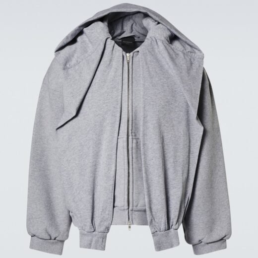 Balenciaga Sweat-shirt à capuche Incognito en coton