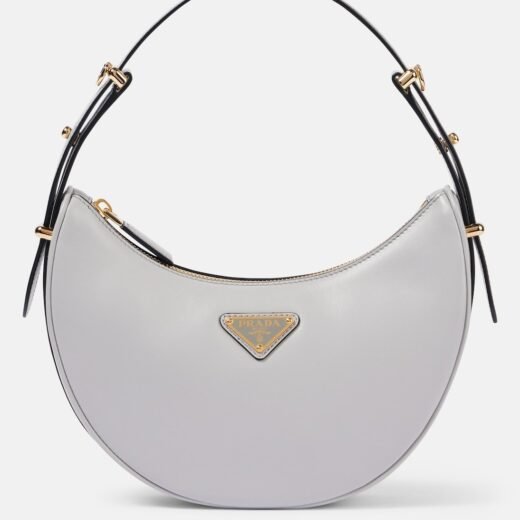 Prada Sac Arqué Small en cuir