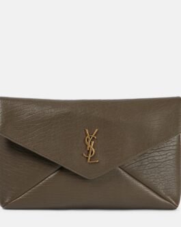 Pochette Cassandre Large en cuir