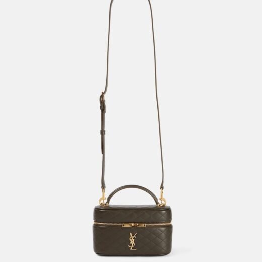Saint Laurent Sac à bandoulière Gaby Mini en cuir