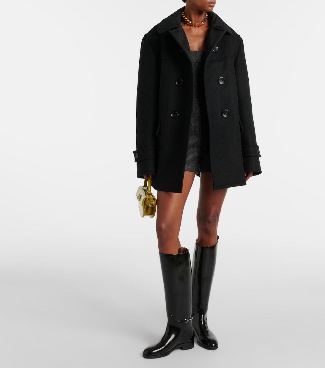 Gucci Bottes Horsebit en cuir verni – Image 2
