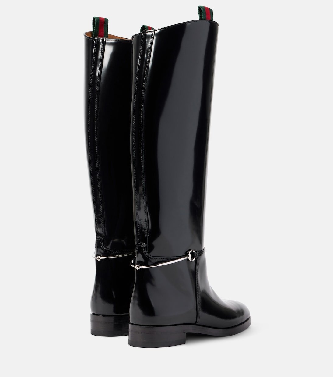 Gucci Bottes Horsebit en cuir verni – Image 3