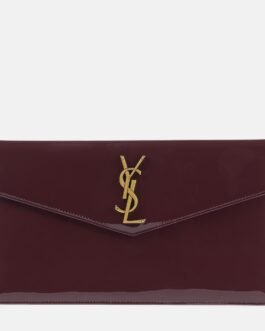 Pochette Uptown en cuir verni