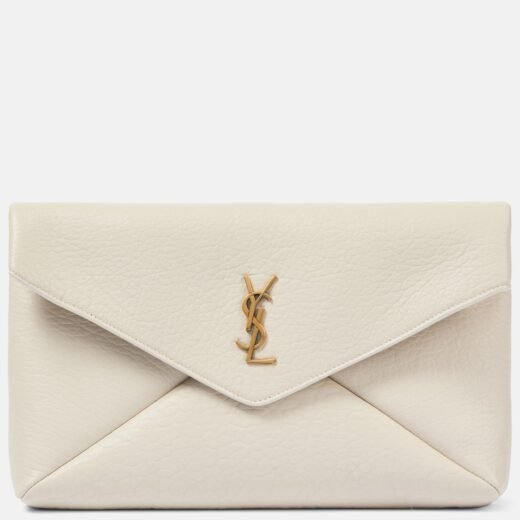 Saint Laurent Pochette Cassandre Large en cuir