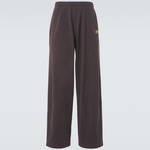 Balenciaga Pantalon de survêtement imprimé en coton