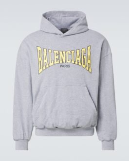 Sweat-shirt à capuche en coton