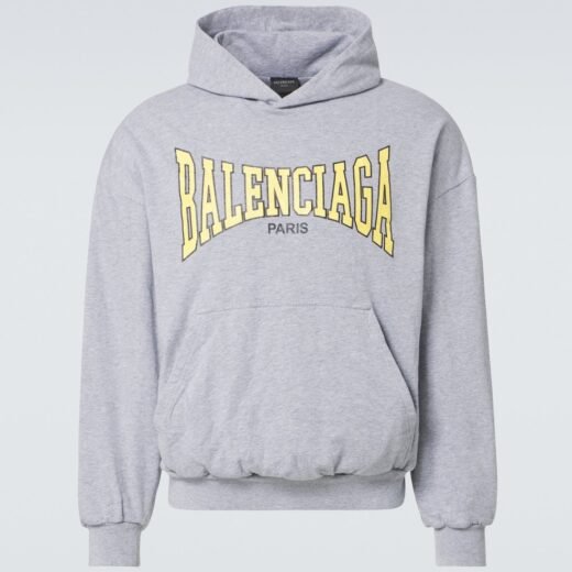 Balenciaga Sweat-shirt à capuche en coton