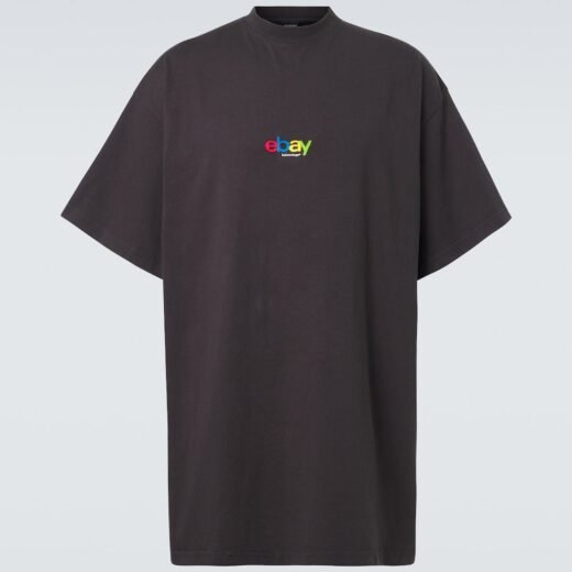 Balenciaga T-shirt oversize imprimé en coton