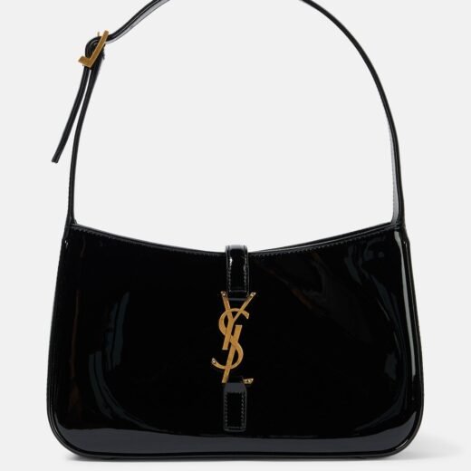 Saint Laurent Sac Le 5 à 7 en cuir verni