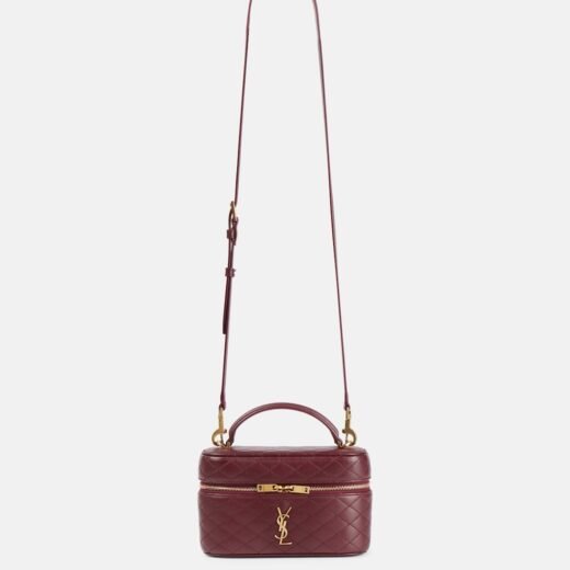 Saint Laurent Sac Gaby en cuir verni