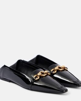 Mules Le Maillon en cuir verni