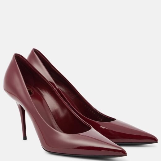 Saint Laurent Escarpins Norma en cuir verni