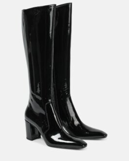 Bottes Lauren 70 en cuir verni