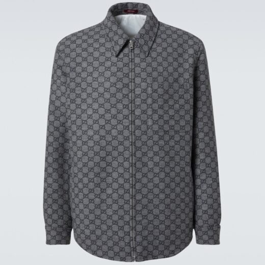 Gucci Surchemise GG en flanelle