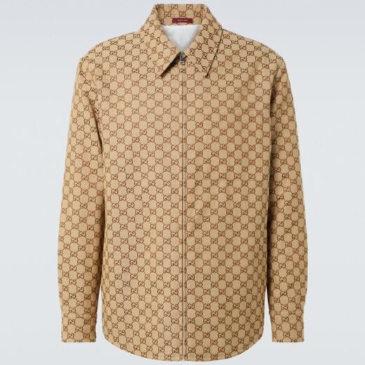 Gucci Surchemise en toile GG