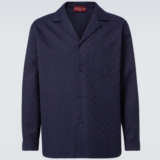 Gucci Chemise GG en coton mélangé